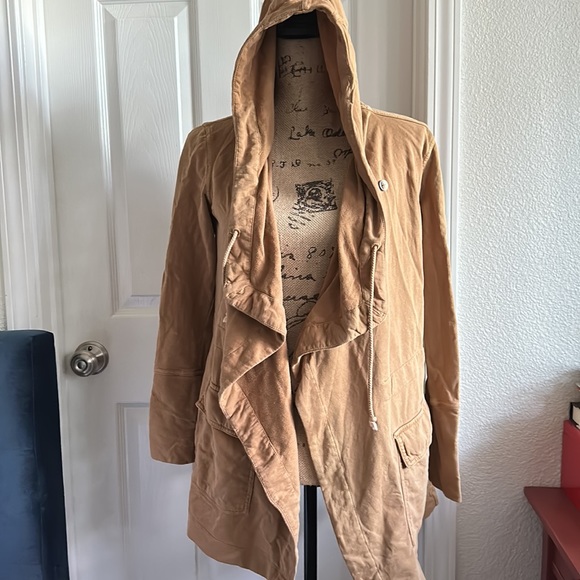 Susina | Camel Hoodie Jacket | XS - Picture 8 of 8